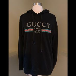 Faux Gucci sweatshirt unisex. Xxlarge great cond!